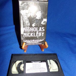 Vintage Nicholas Nickleby VHS Video Tape Movie - Hollywood Classics Collector ED